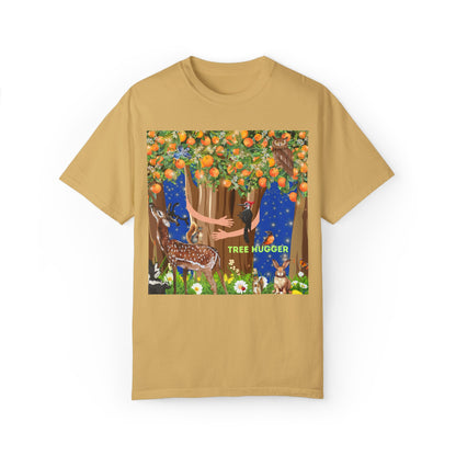 Tree Hugger Unisex Garment-Dyed T-shirt