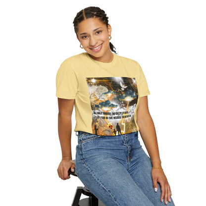 I Fear No Evil Unisex Garment-Dyed T-shirt