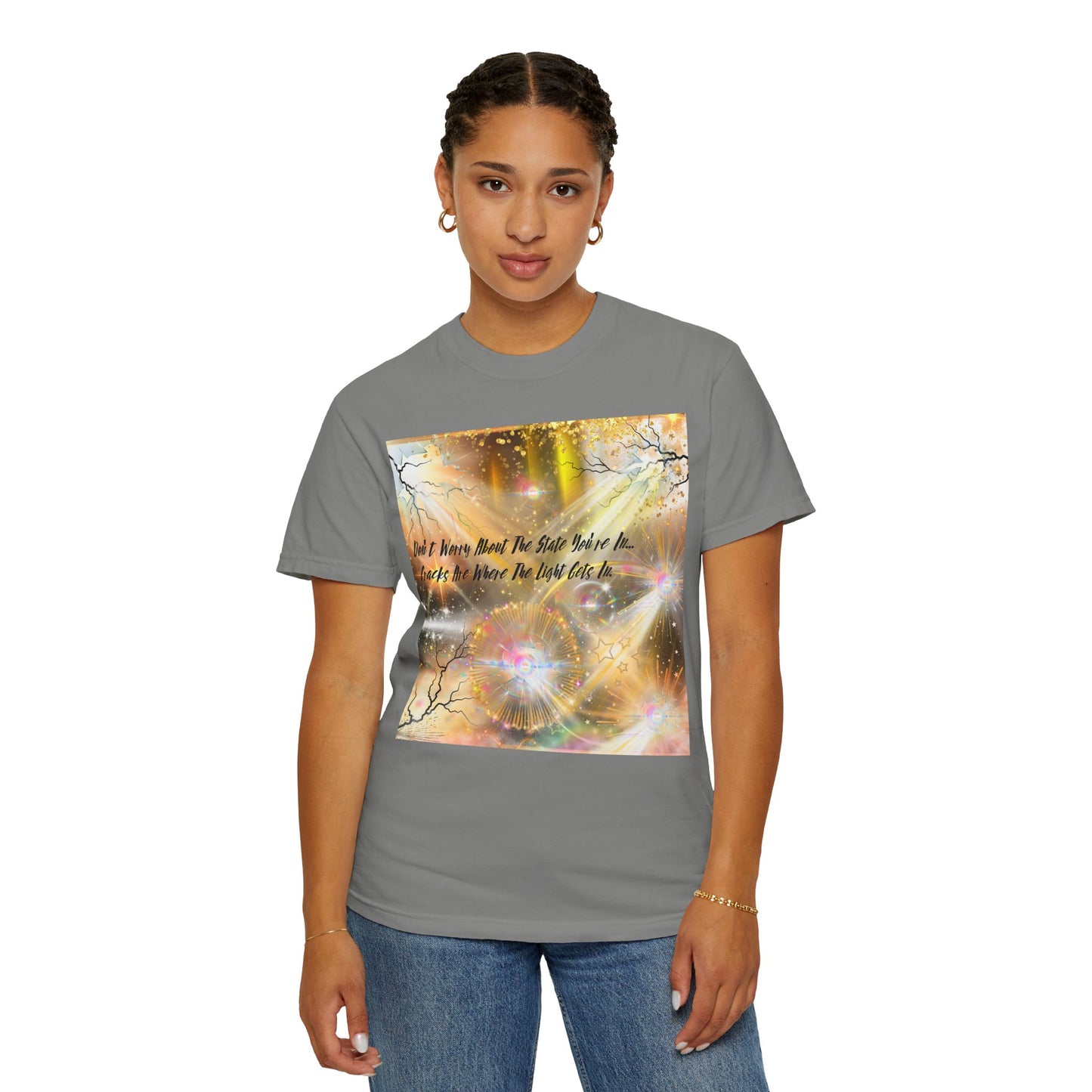 Don't Worry Unisex Garment-Dyed T-shirt