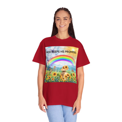 God Keeps His Promises Unisex Garment-Dyed T-shirt