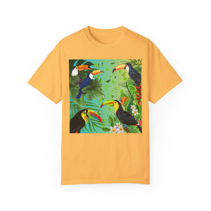 Toucans Unisex Garment-Dyed T-shirt