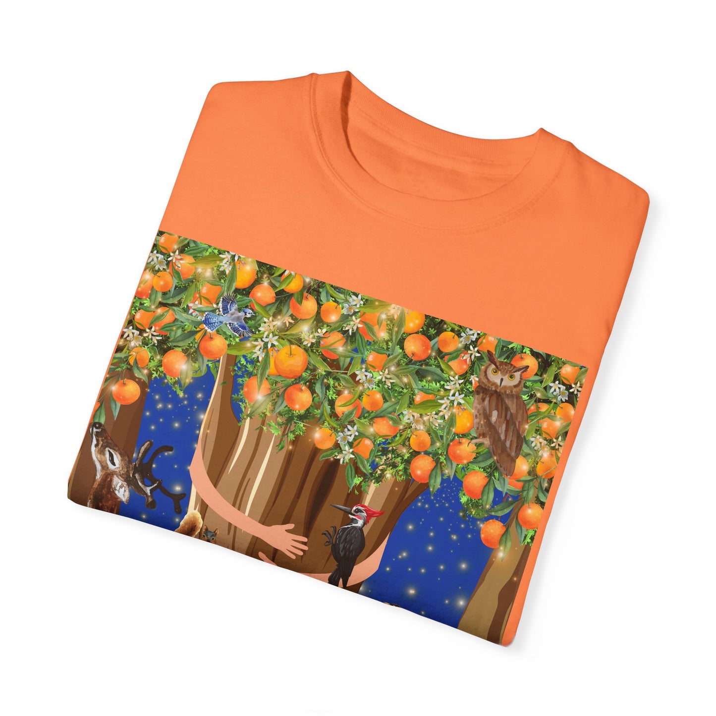 Tree Hugger Unisex Garment-Dyed T-shirt