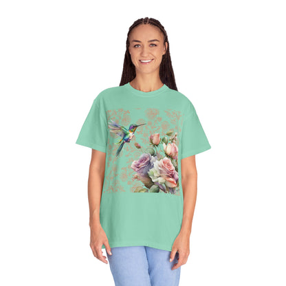 Hummingbird 1 Unisex Garment-Dyed T-shirt