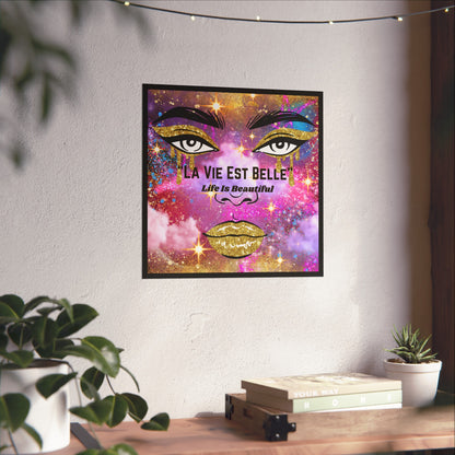 Life Is Beautiful French Fine Art Poster