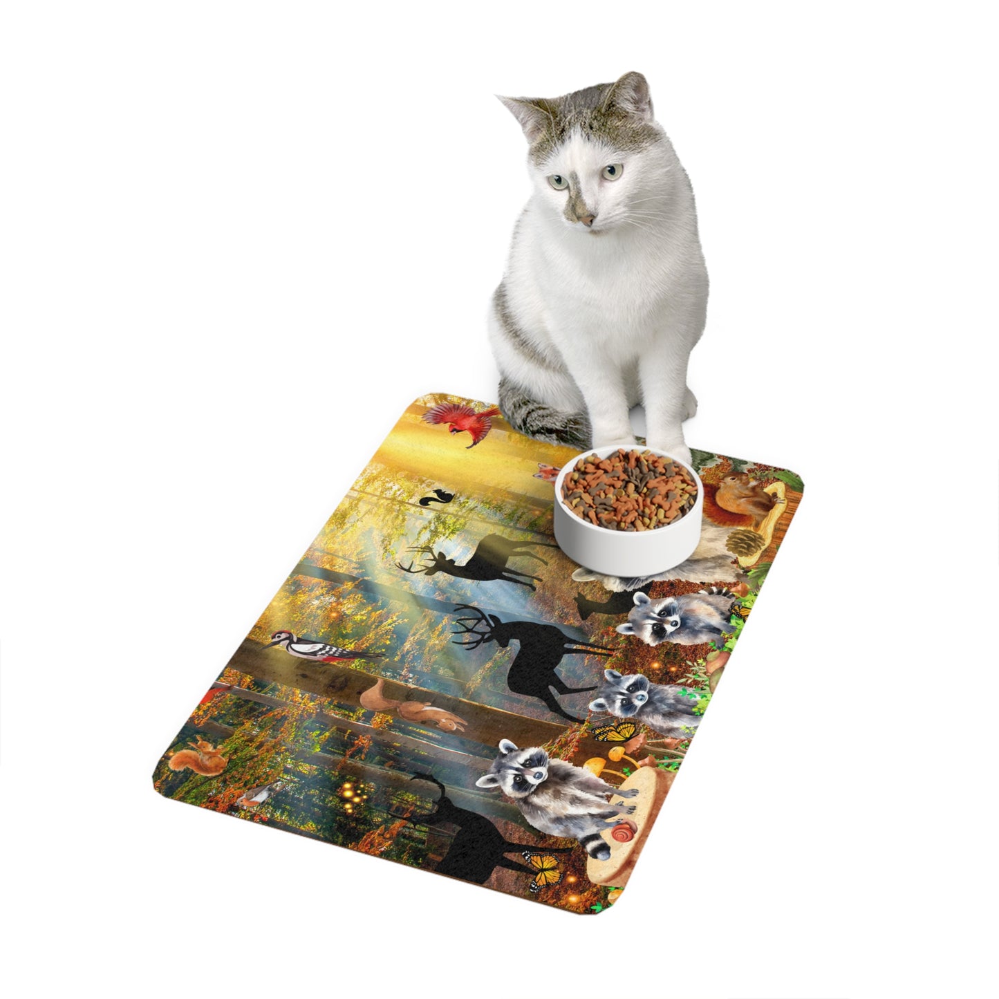 Pet Food Mat (12x18) Take A Hike