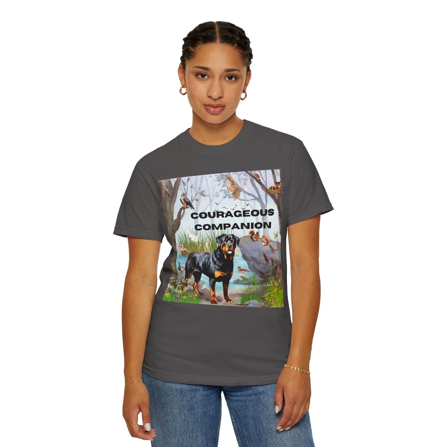 Courageous Companion Unisex Garment-Dyed T-shirt