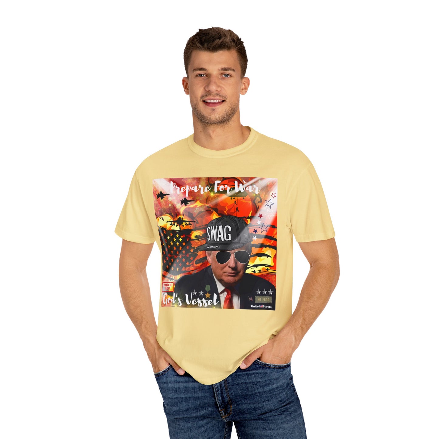 God's Vessel Unisex Garment-Dyed T-shirt