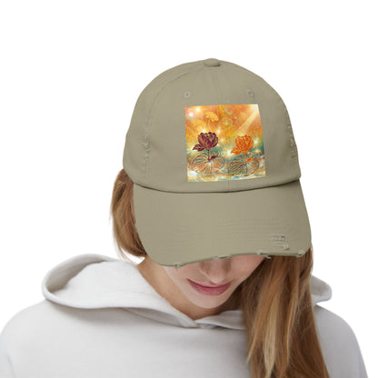 Morning Dew - Unisex Distressed Cap