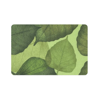 Pet Food Mat (12x18) Leaves 4