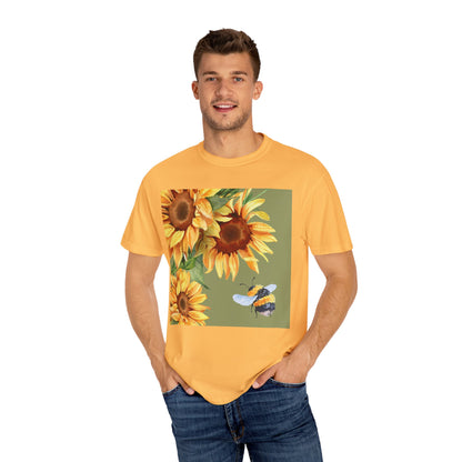 Bee 3 Unisex Garment-Dyed T-shirt