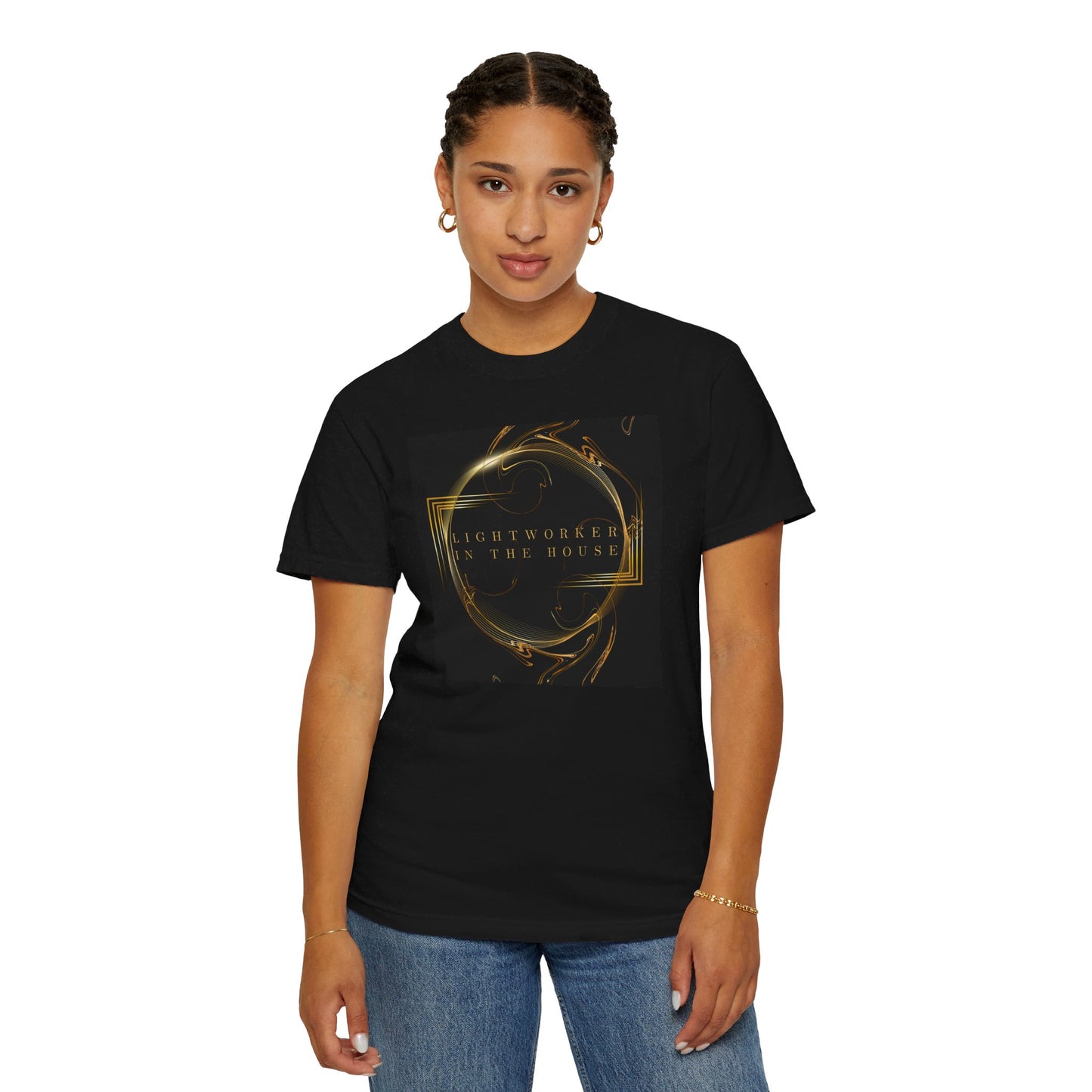 Lightworker In The House Unisex Garment-Dyed T-shirt