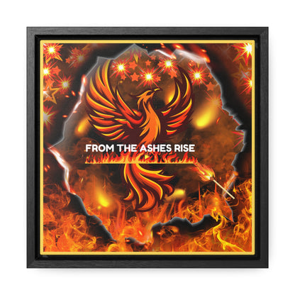 From The Ashes Rise Canvas Wall Art