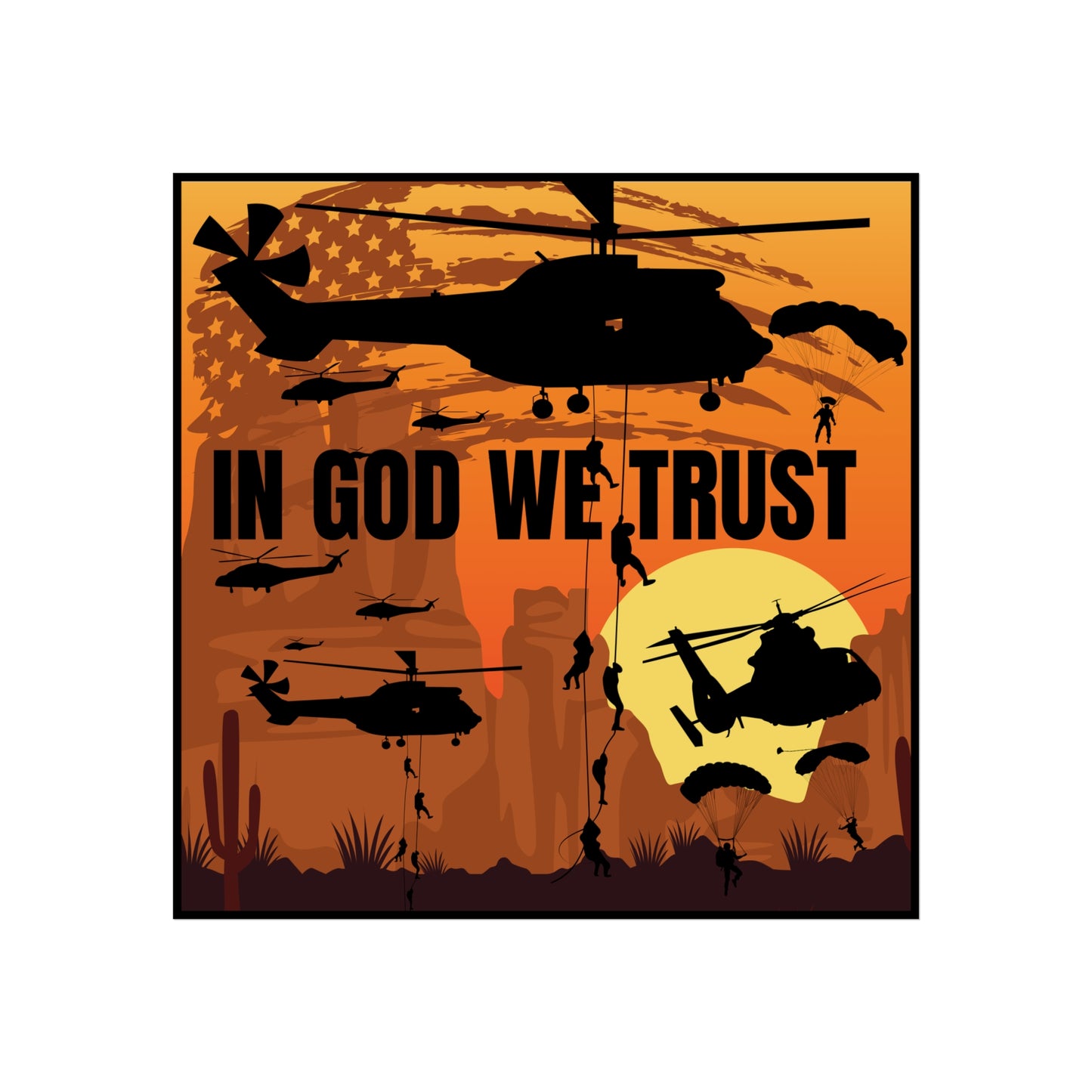 In God We Trust Fine Art Posters