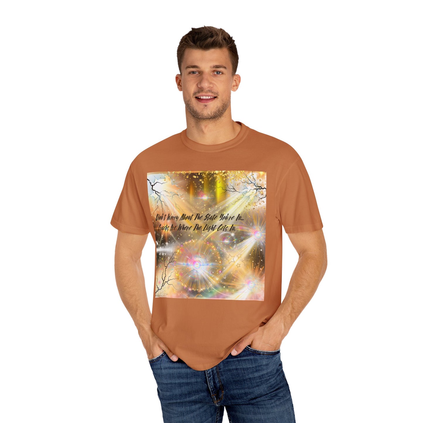 Don't Worry Unisex Garment-Dyed T-shirt