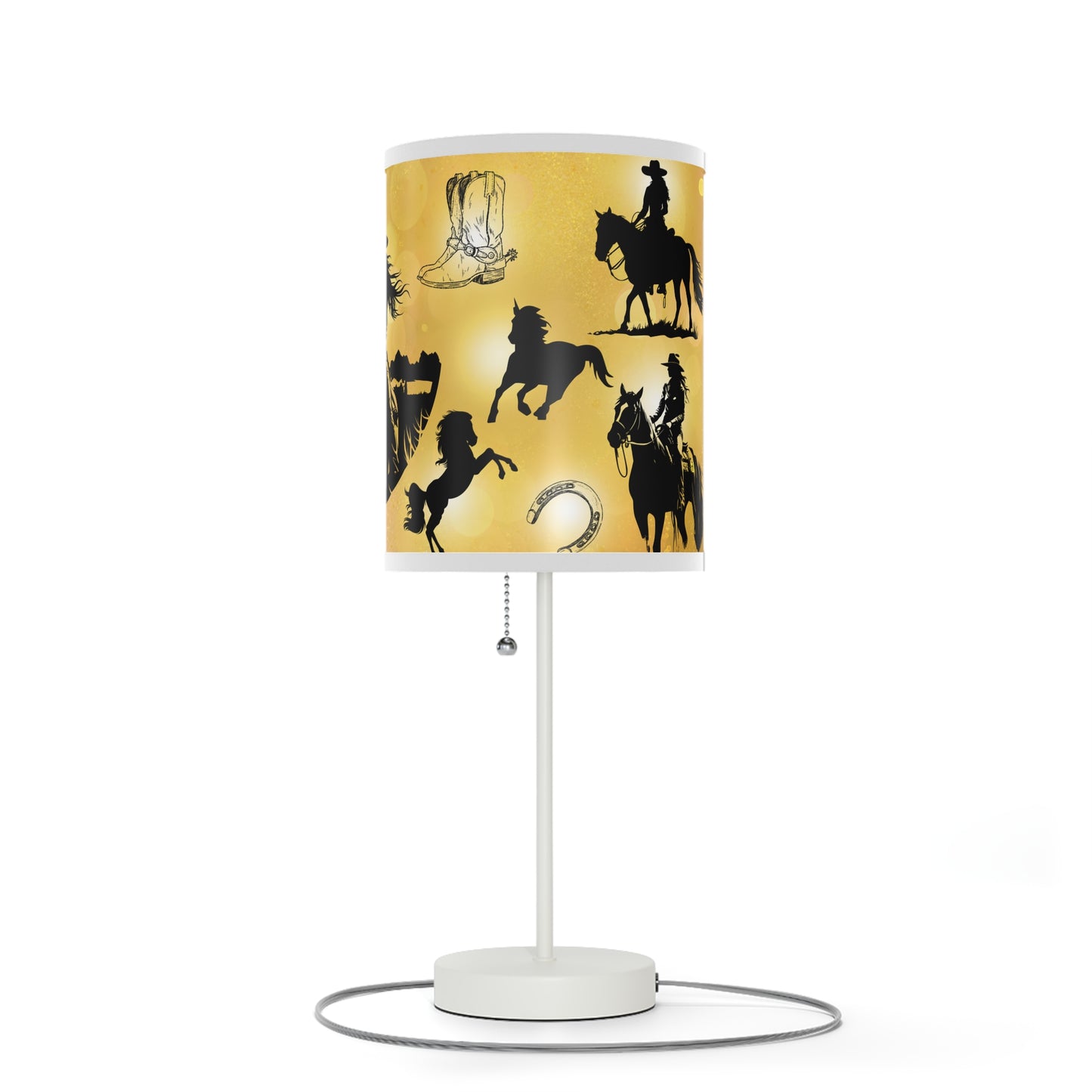 Cowgirl Country Lamp on a Stand, US|CA plug