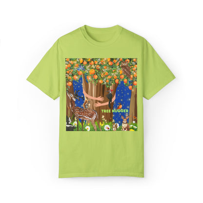 Tree Hugger Unisex Garment-Dyed T-shirt