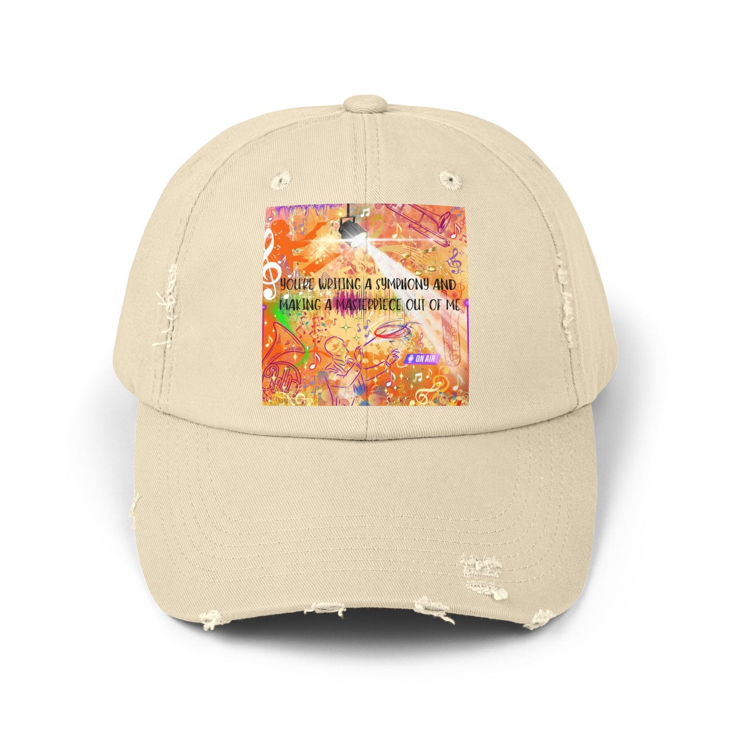 Symphony Unisex Distressed Cap