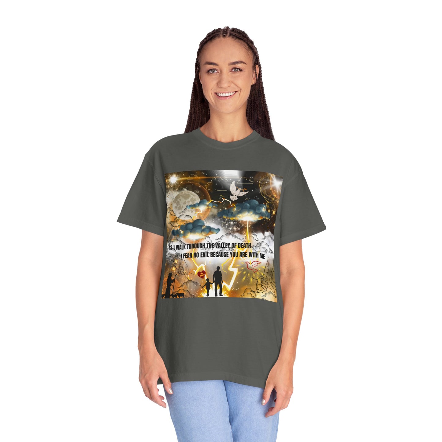 I Fear No Evil Unisex Garment-Dyed T-shirt