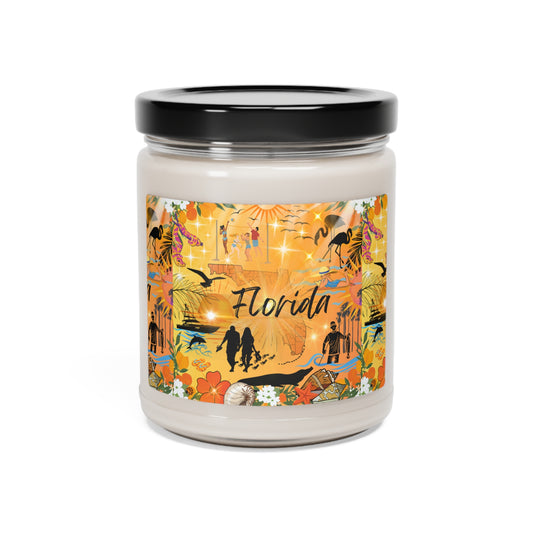 Florida Scented Soy Candle, 9oz