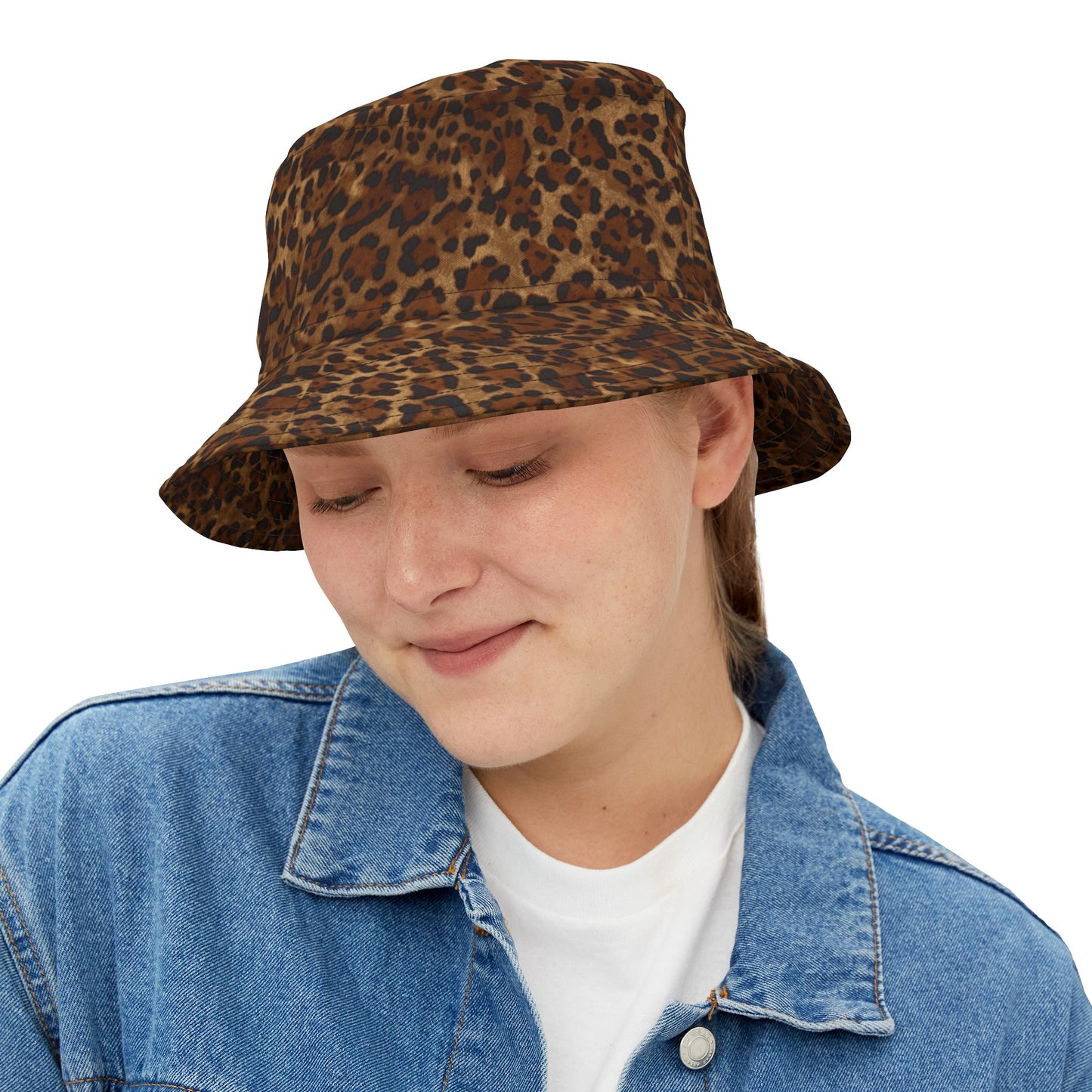 Bucket Hat (AOP) Leopard