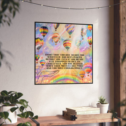 Trust That you Are Ready Fine Art Posters