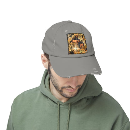 Doberman LifeUnisex Distressed Cap