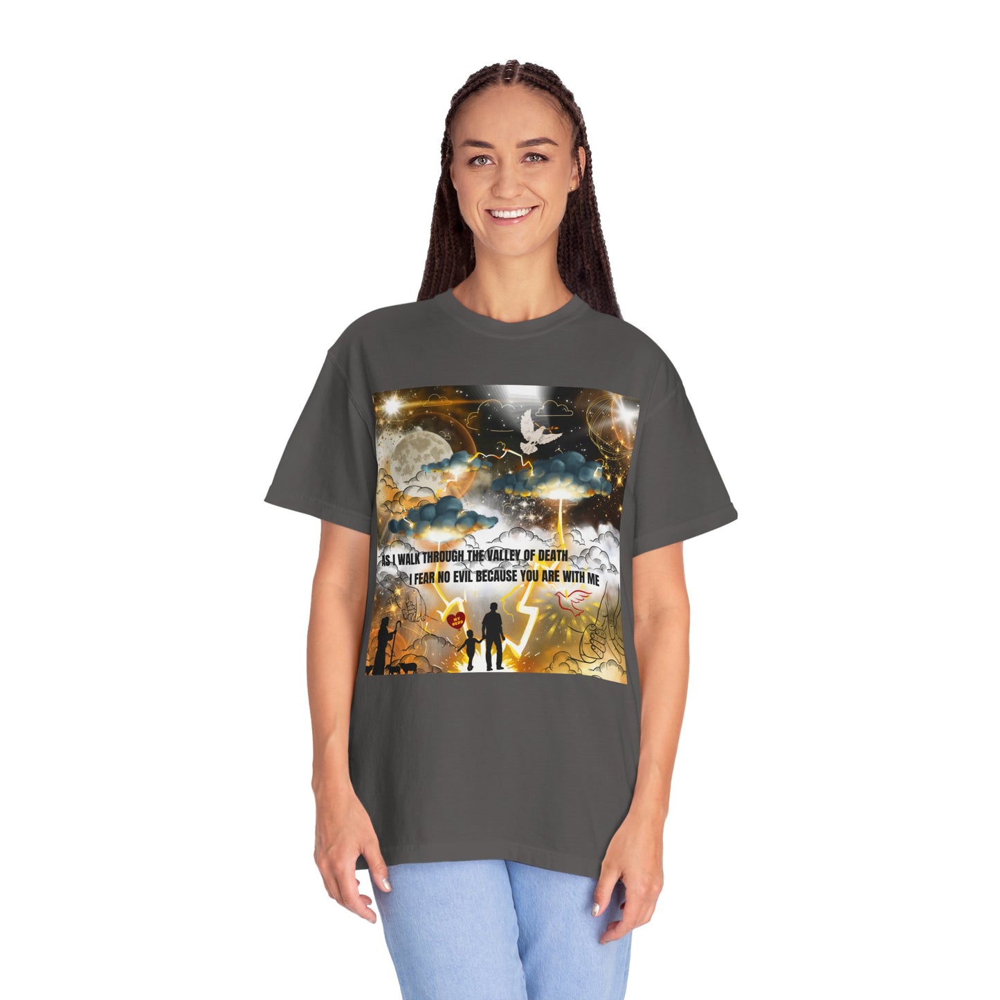 I Fear No Evil Unisex Garment-Dyed T-shirt