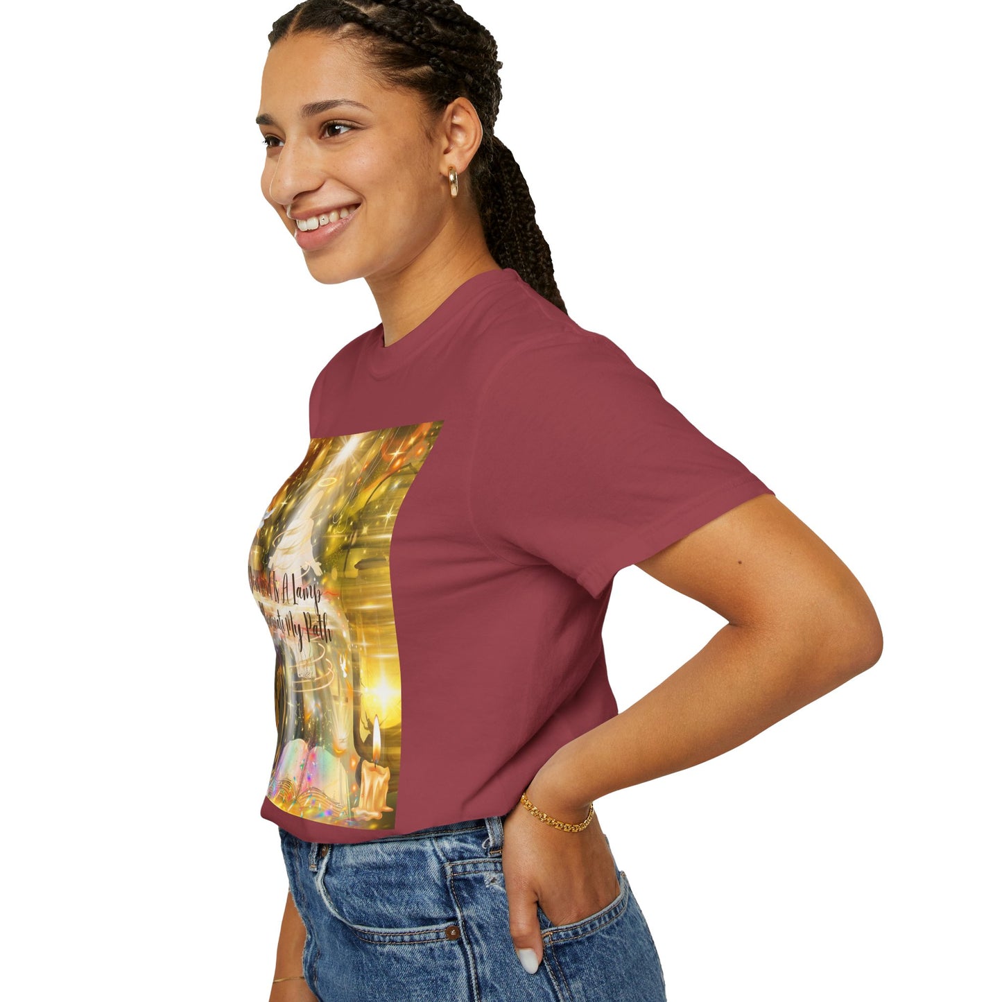 Your Word Unisex Garment-Dyed T-shirt