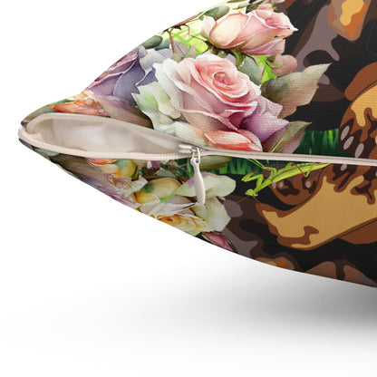 Gentle Guardian Spun Polyester Square Pillow