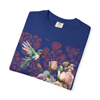 Hummingbird 1 Unisex Garment-Dyed T-shirt
