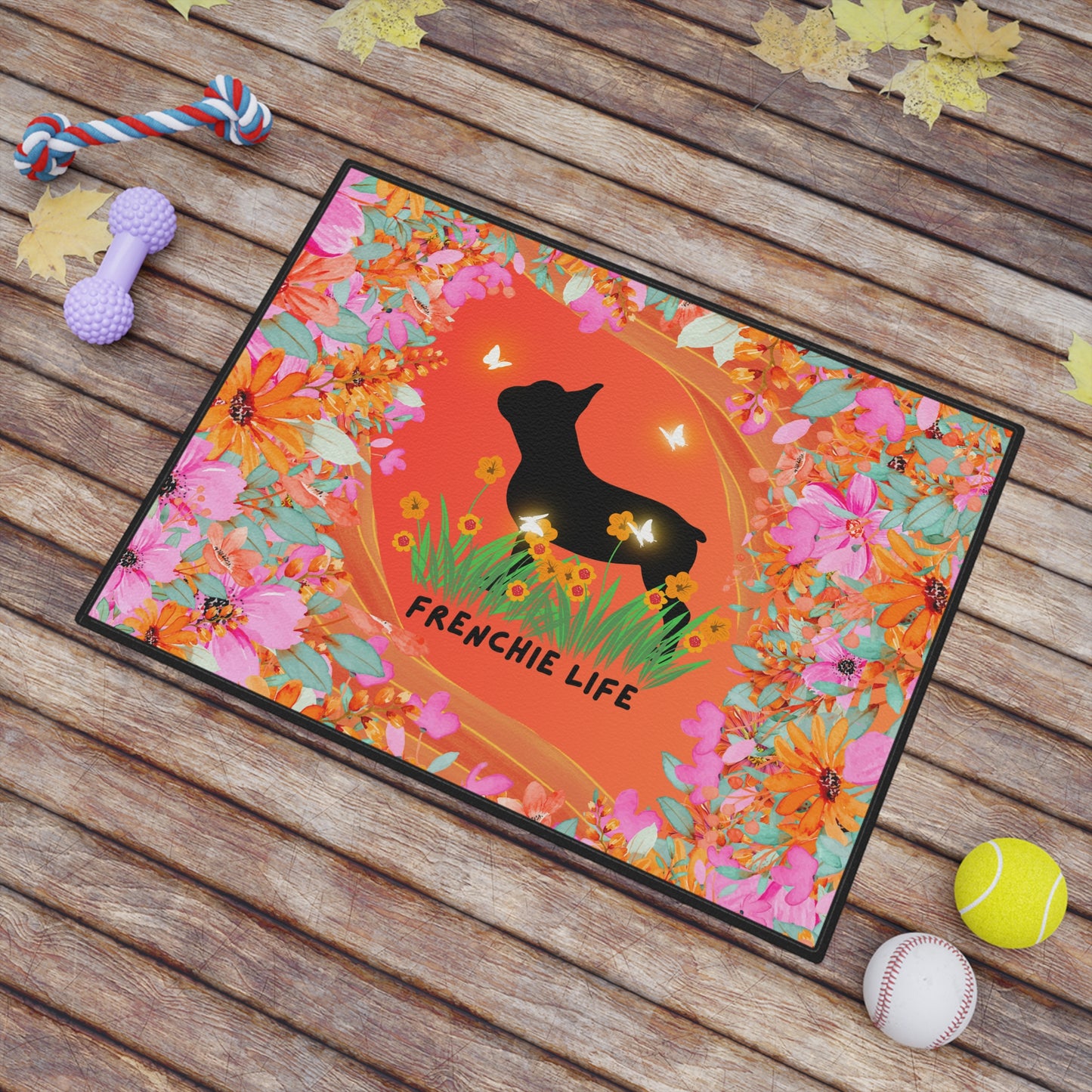 Pet Mat (18" x 24") Frenchie Life