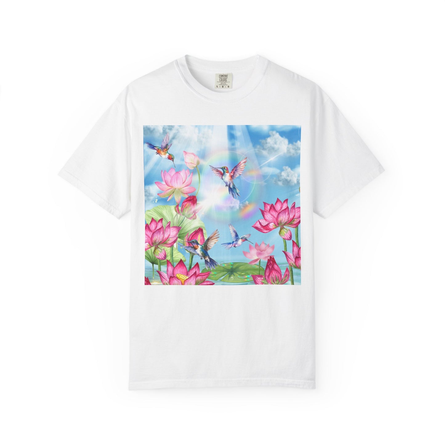 Sipping On Sunshine Unisex Garment-Dyed T-shirt