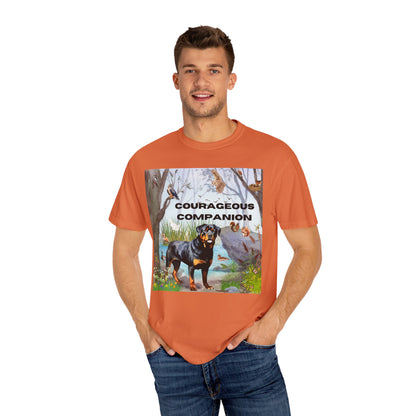 Courageous Companion Unisex Garment-Dyed T-shirt