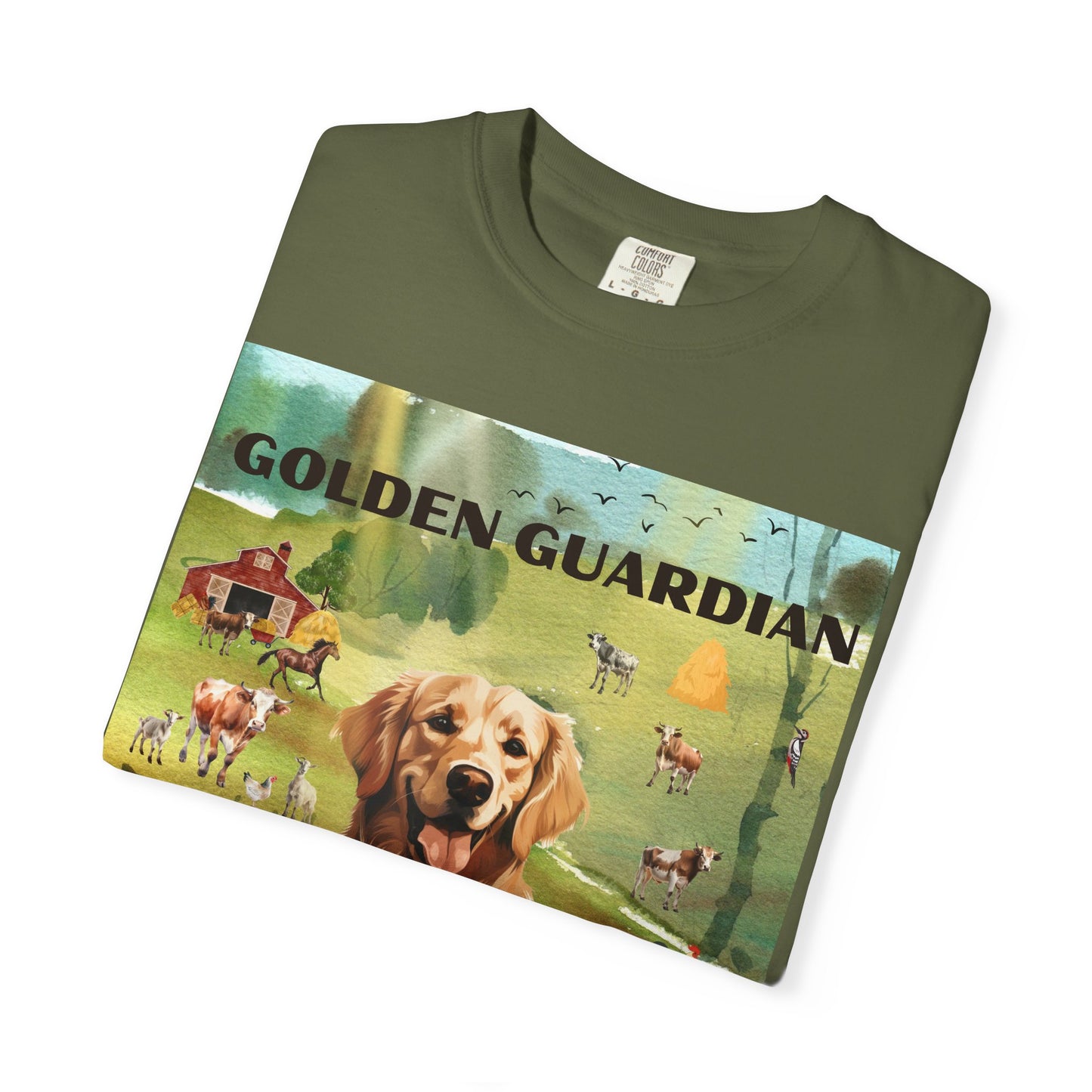 Golden Guardian Unisex Garment-Dyed T-shirt
