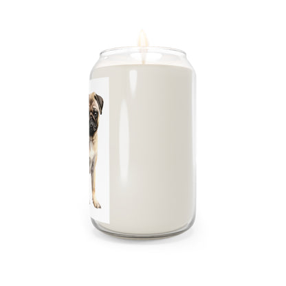 Pug Scented Candle, 13.75oz