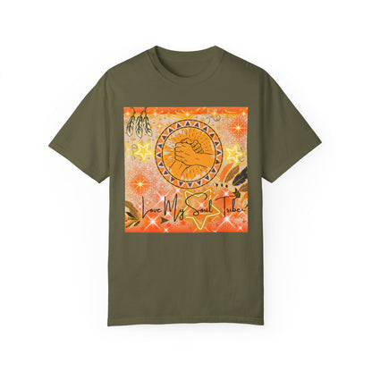 Love My Soul Tribe Unisex Garment-Dyed T-shirt