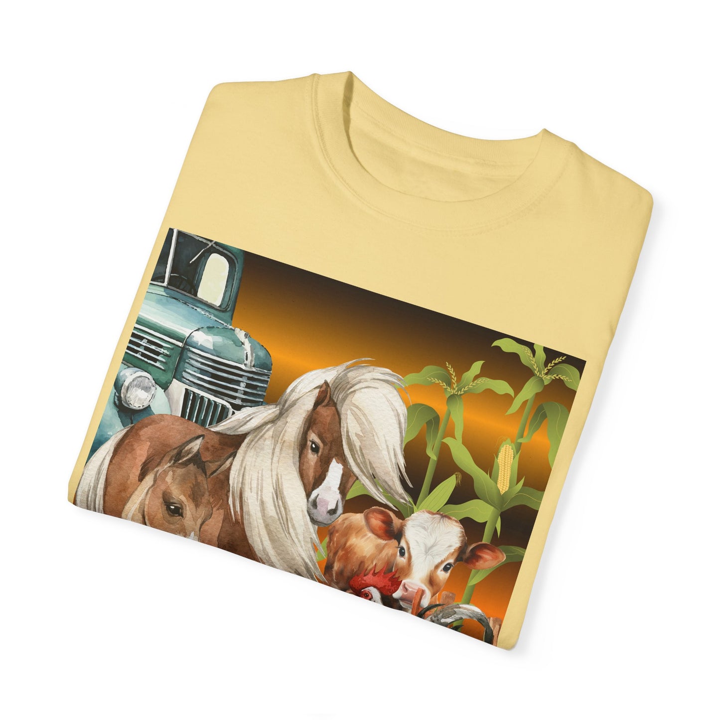 The Farm Unisex Garment-Dyed T-shirt