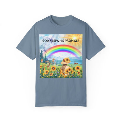 God Keeps His Promises Unisex Garment-Dyed T-shirt