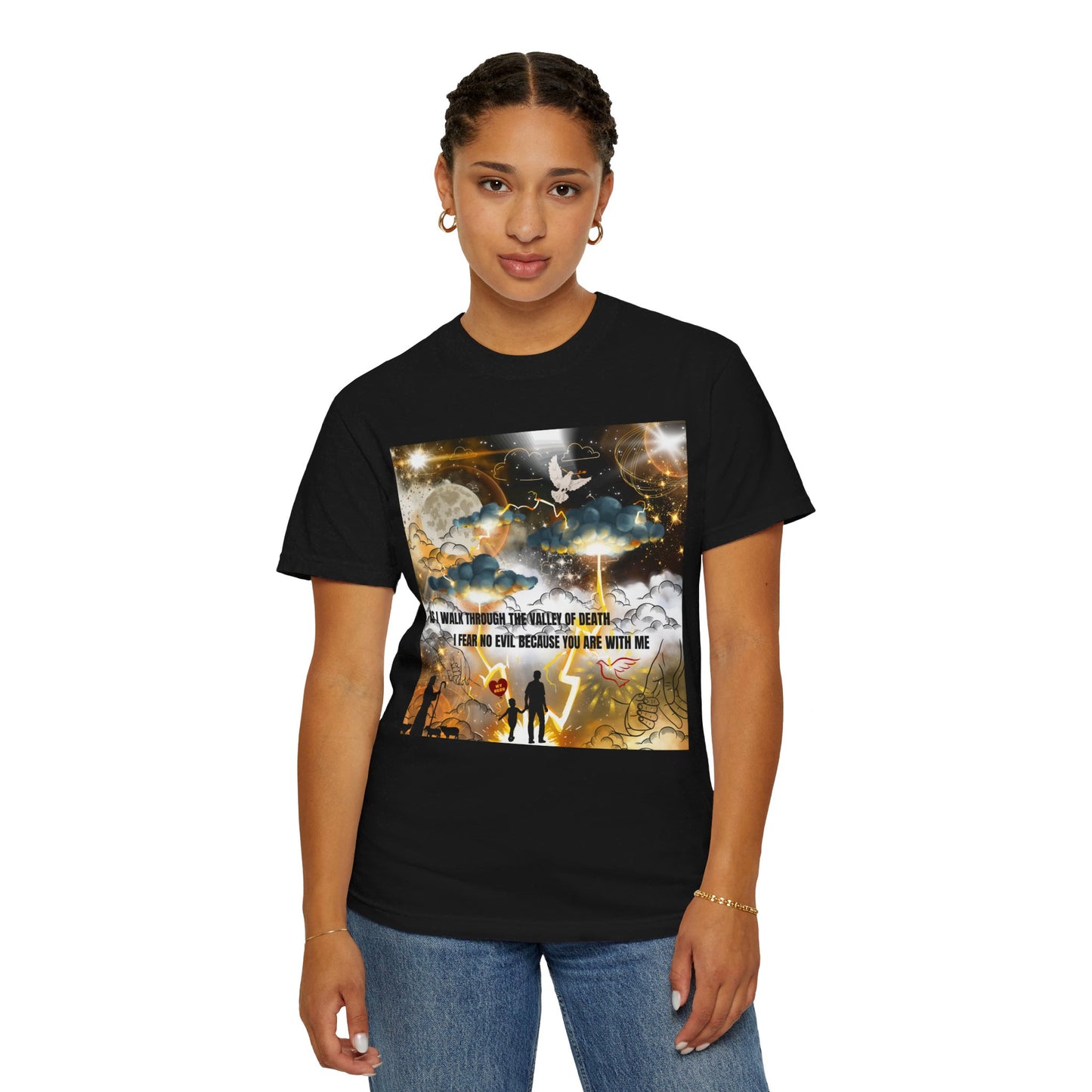 I Fear No Evil Unisex Garment-Dyed T-shirt