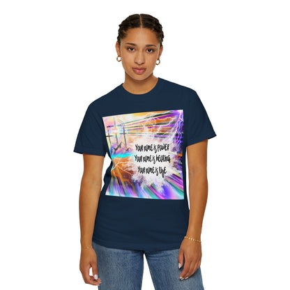 Your Name Unisex Garment-Dyed T-shirt