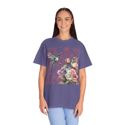 Hummingbird 1 Unisex Garment-Dyed T-shirt