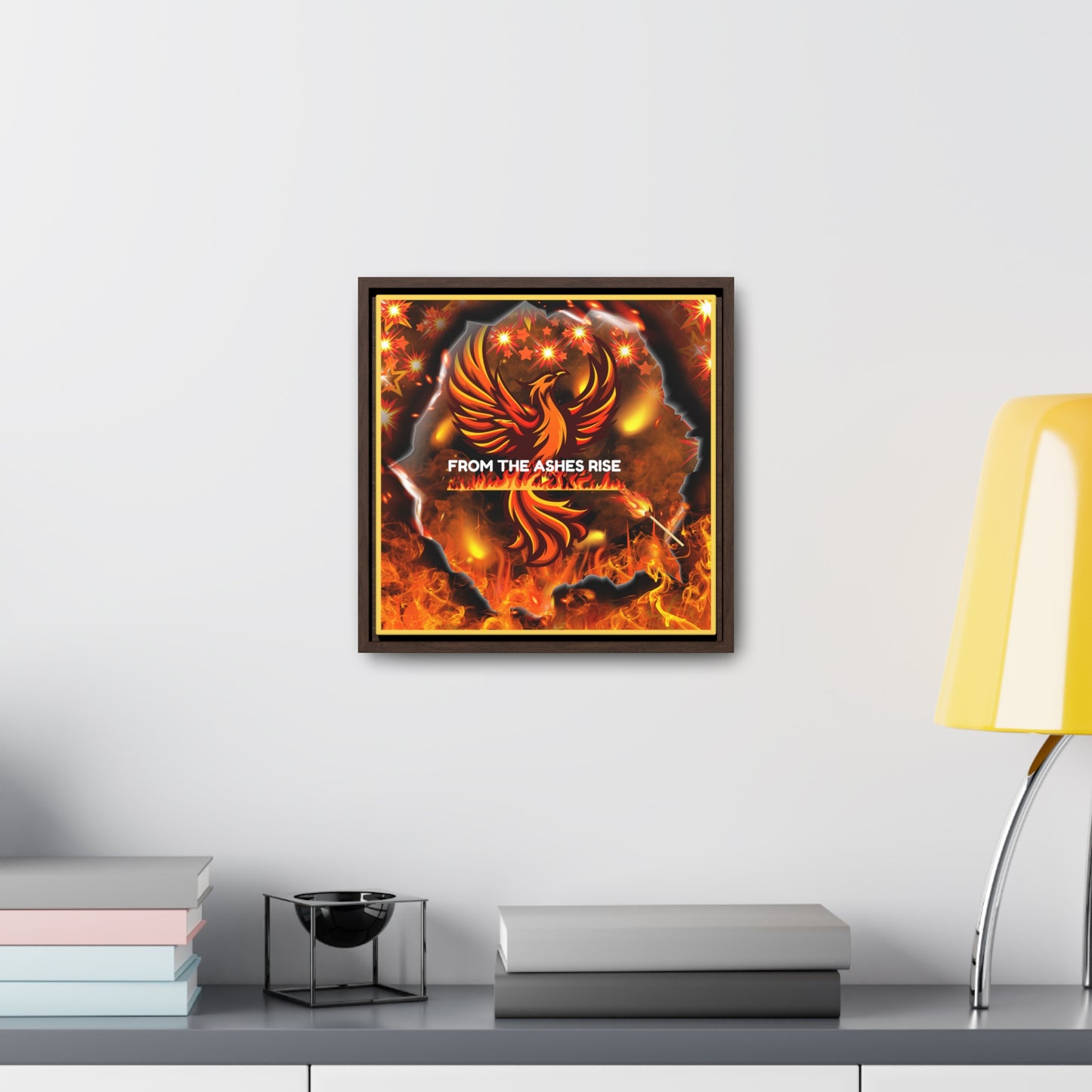 From The Ashes Rise Canvas Wall Art