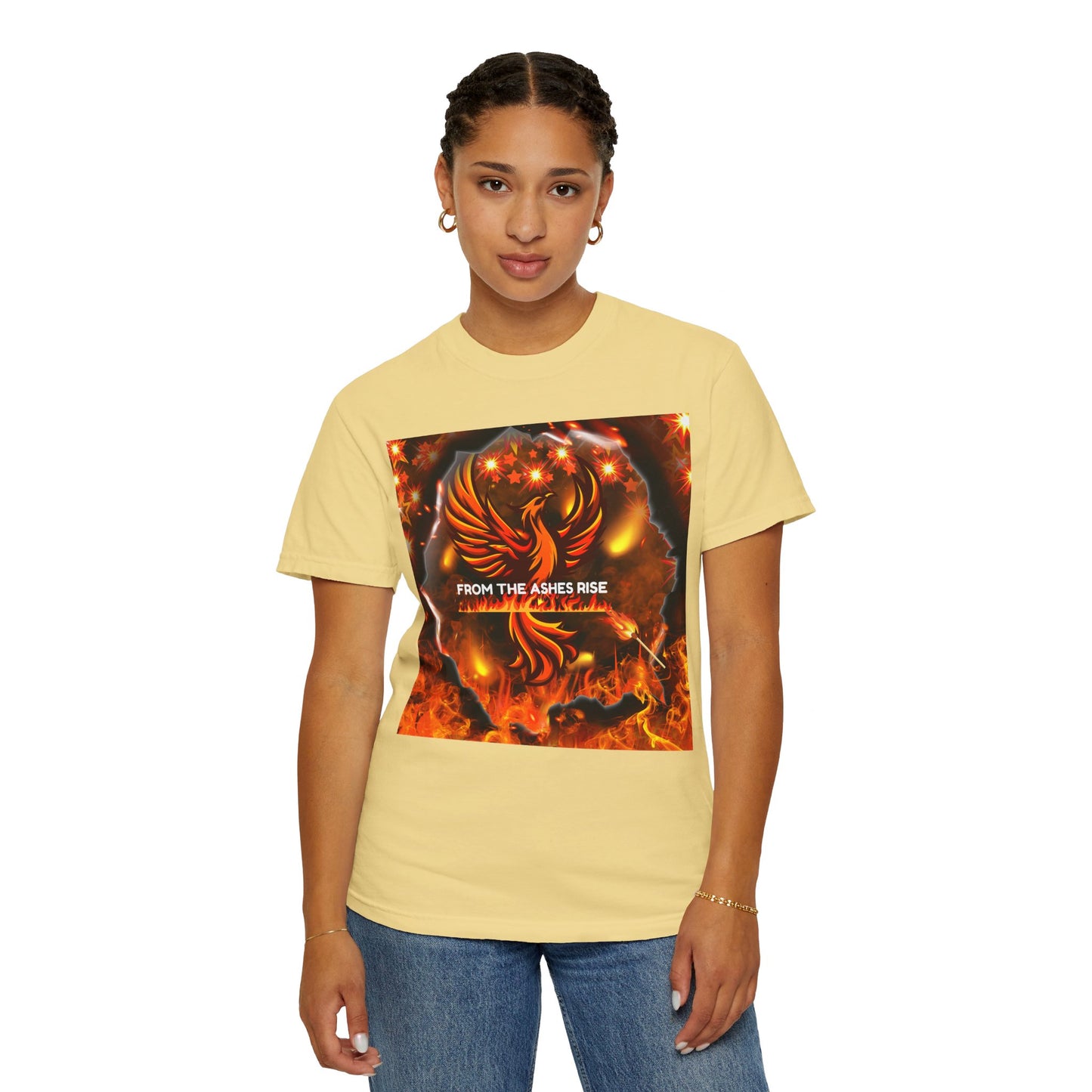 From The Ashes Rise Unisex Garment-Dyed T-shirt