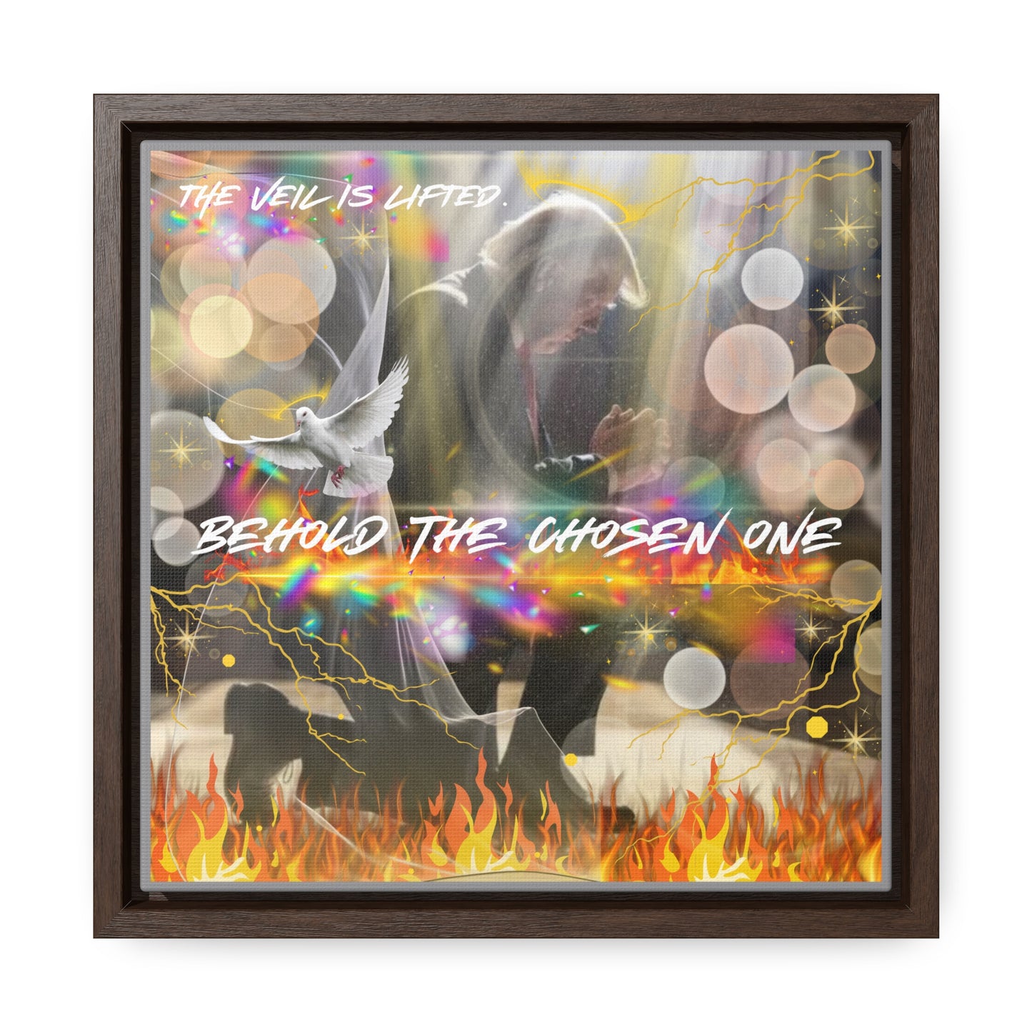 Chosen One Gallery Canvas Wraps, Square Frame