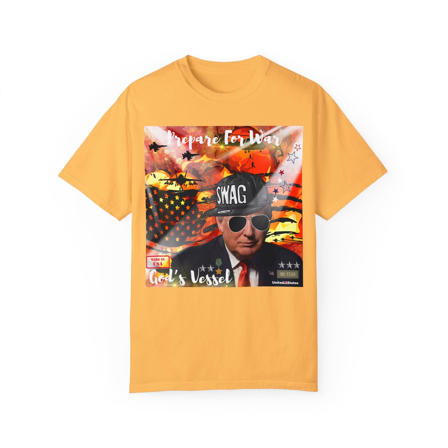 God's Vessel Unisex Garment-Dyed T-shirt