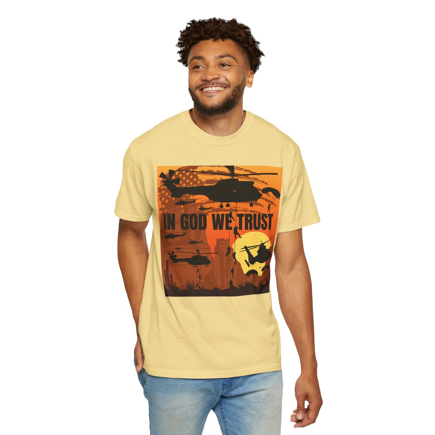 In God We Trust Unisex Garment-Dyed T-shirt