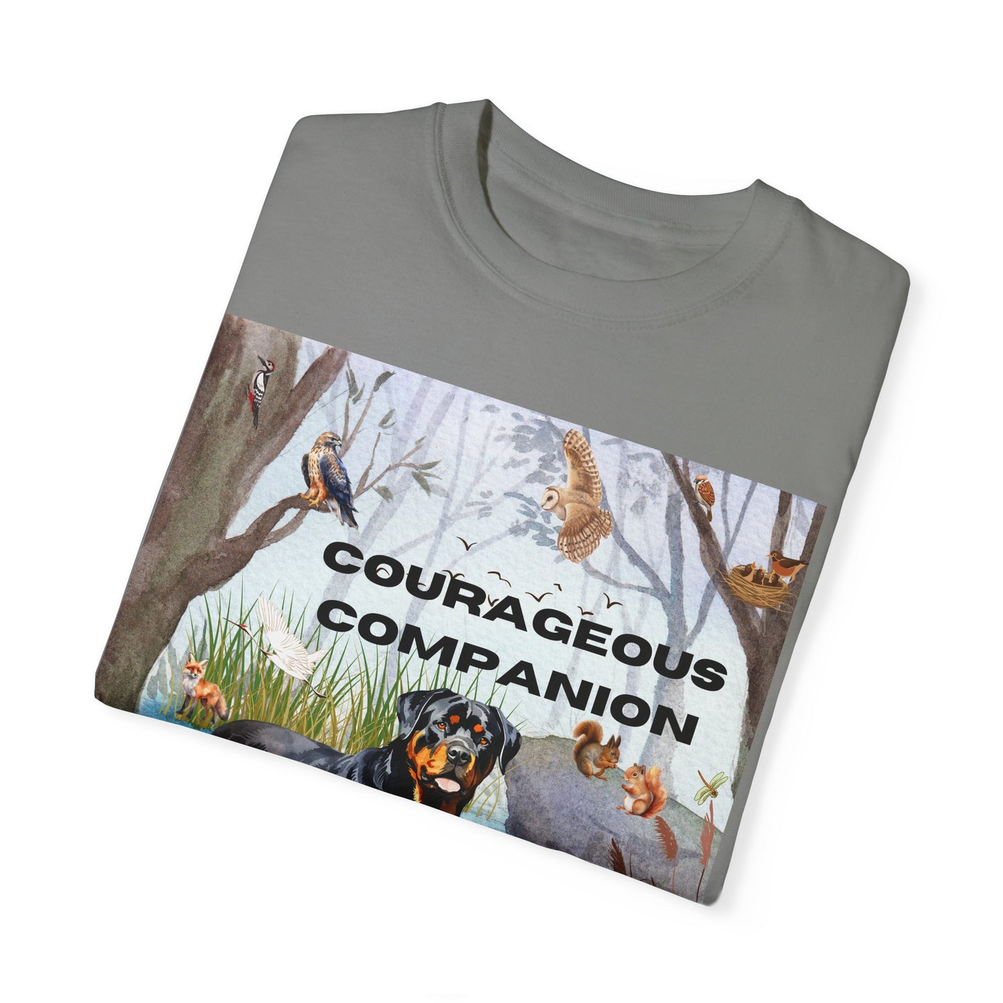 Courageous Companion Unisex Garment-Dyed T-shirt