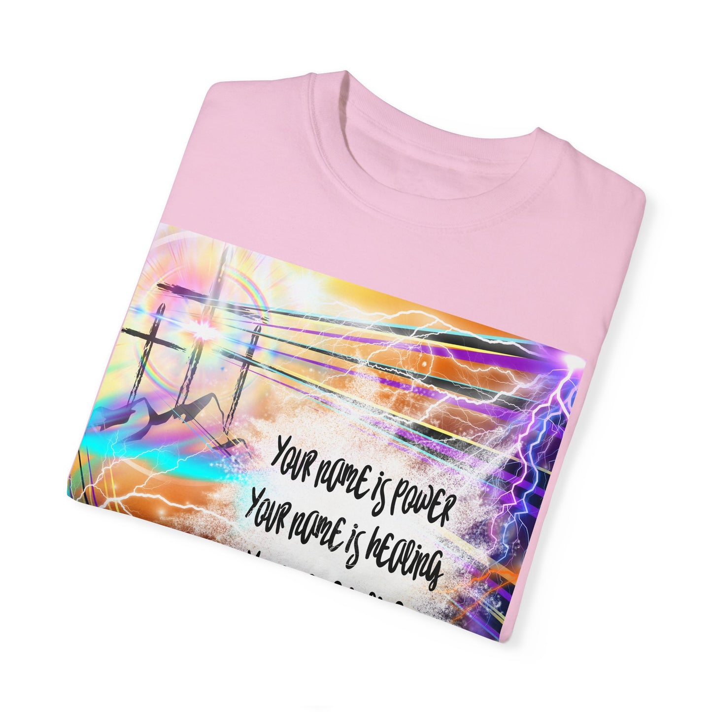 Your Name Unisex Garment-Dyed T-shirt