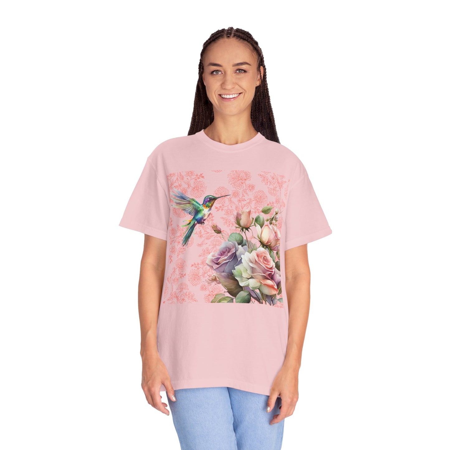 Hummingbird 1 Unisex Garment-Dyed T-shirt