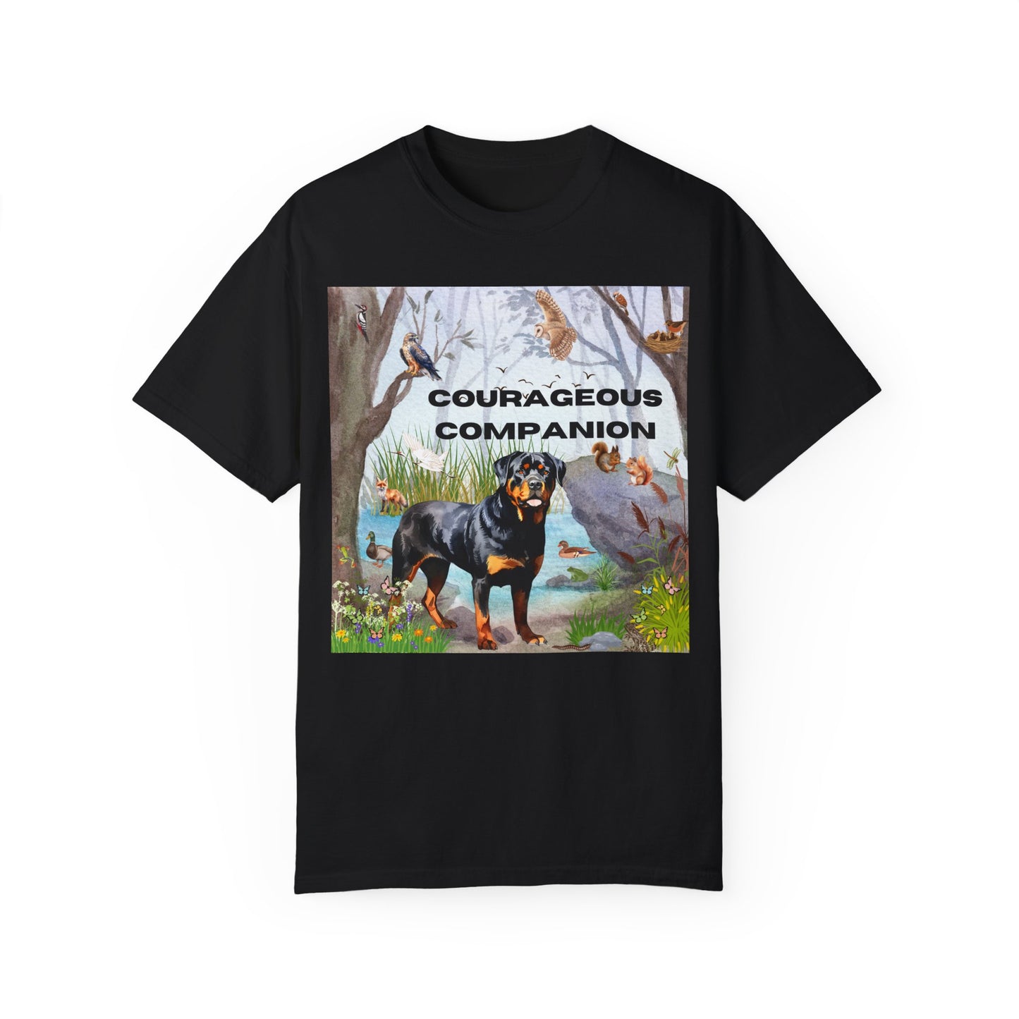 Courageous Companion Unisex Garment-Dyed T-shirt